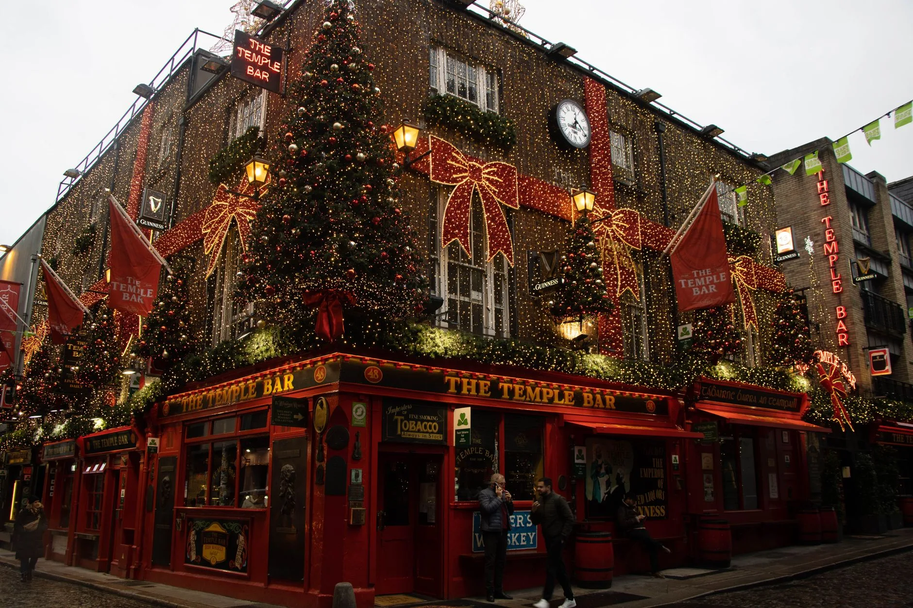Temple Bar et la soirée dans les pubs